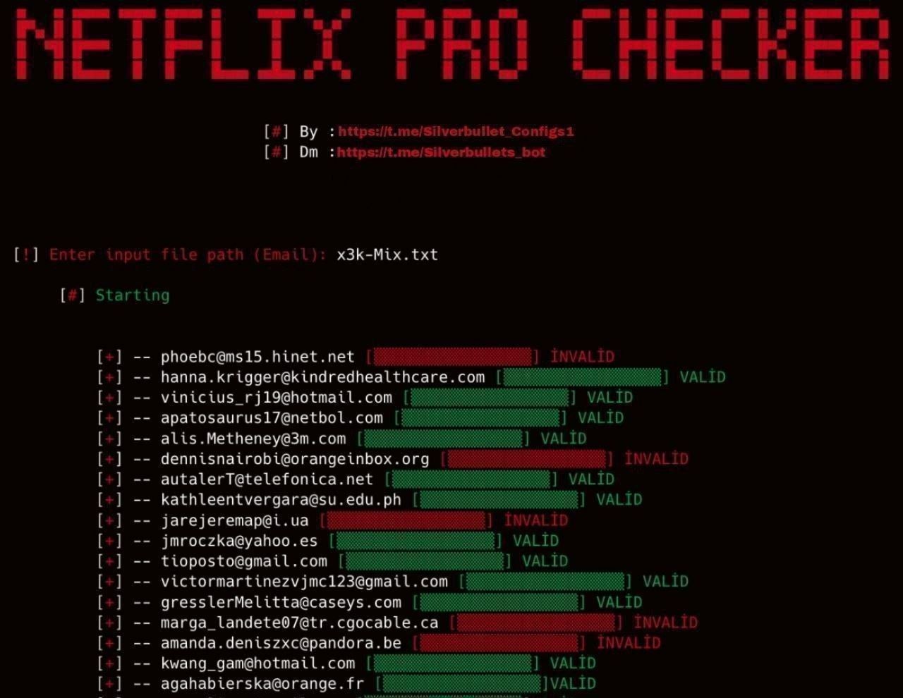 Netflix Pro Checker