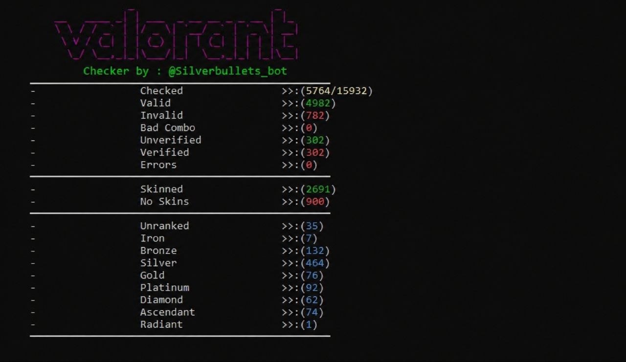 Valorant Account Checker